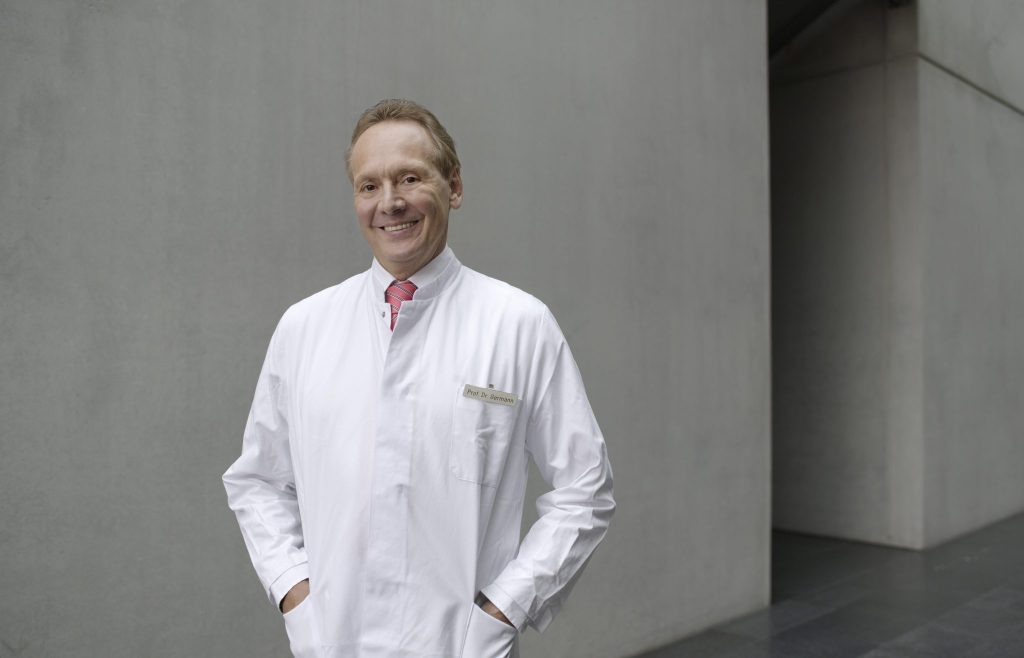 Prof. Dr. Günter Germann, Präsident der Deutschen Gesellschaft der Plastischen, Rekonstruktiven, Ästhetischen Chirurgen