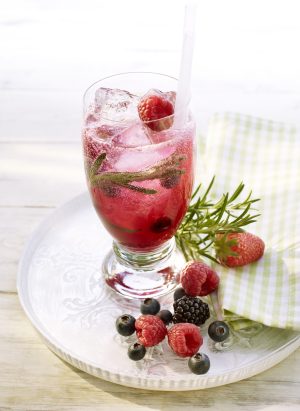 Alkoholfreier Roseberry Smoothie -