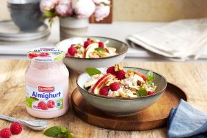 Rezept: Himbeer-Joghurt-Müsli für den Start in den Tag -
